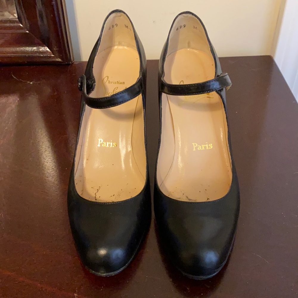 Christian Louboutin Mary Jane Heels 36.5